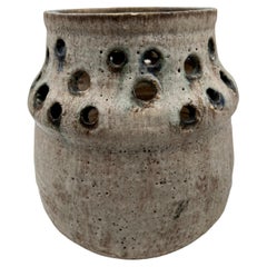 American Signed Vase/Planter by Mccarty Mud Pottery