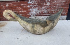 American Carousel Ride Container in the Form of a Swan, 1930s