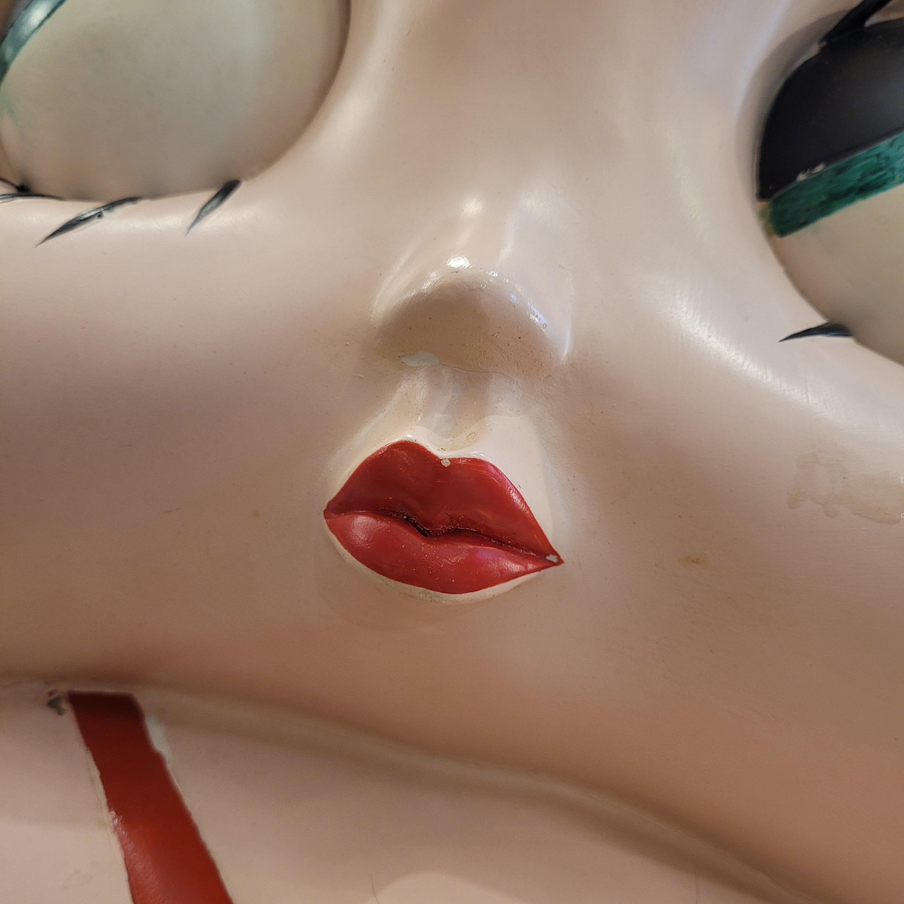 American Cartoon red Betty Boo fiberglass  sculpture , 70s 4