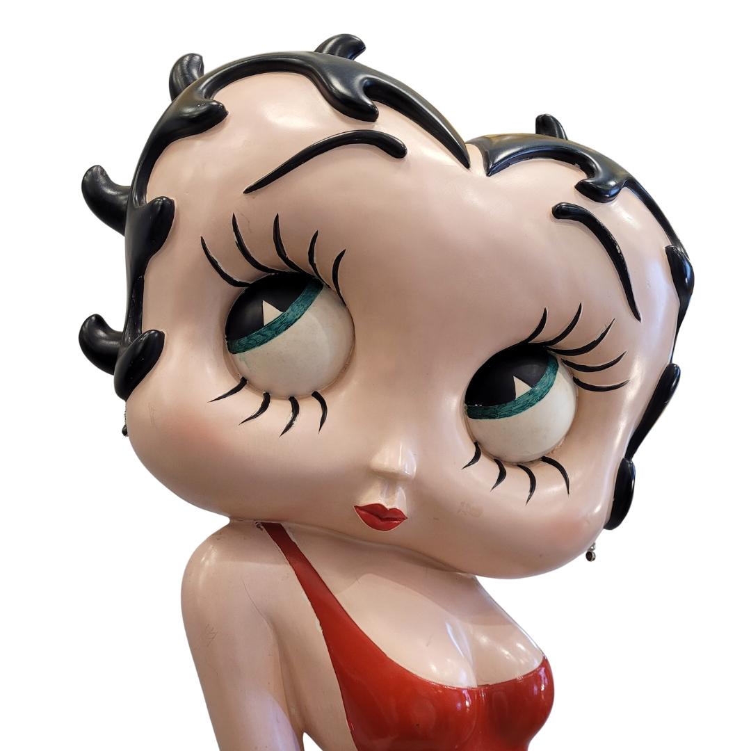 American Cartoon red Betty Boo fiberglass  sculpture , 70s 9