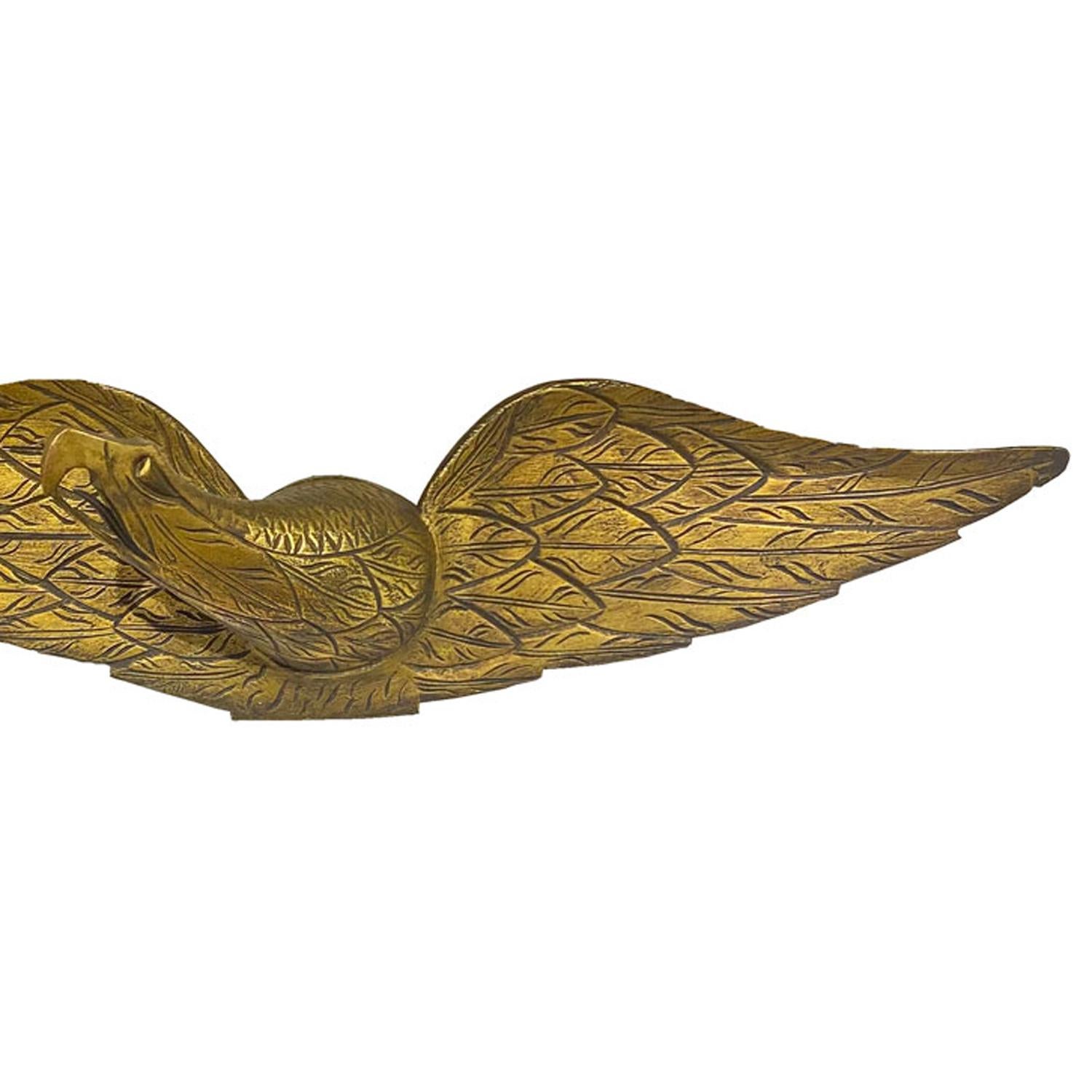 Folk Art American Carved and Gilded Eagle
