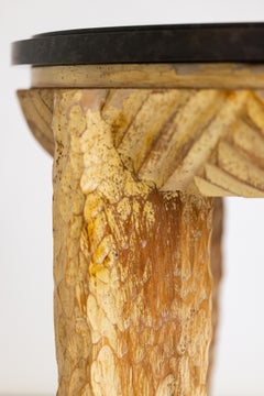American Carved Pine / Post-Modern Table