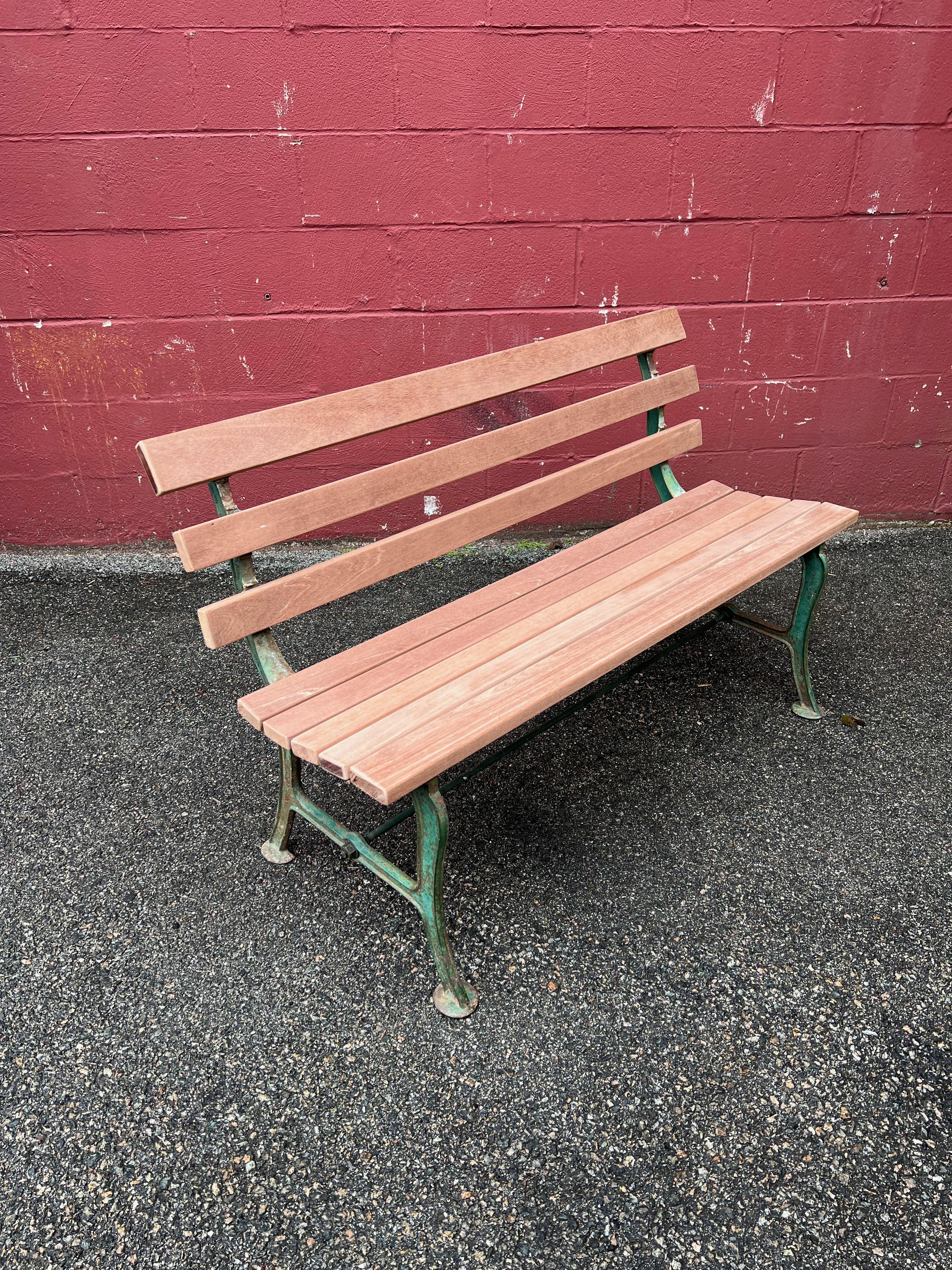 park bench slats