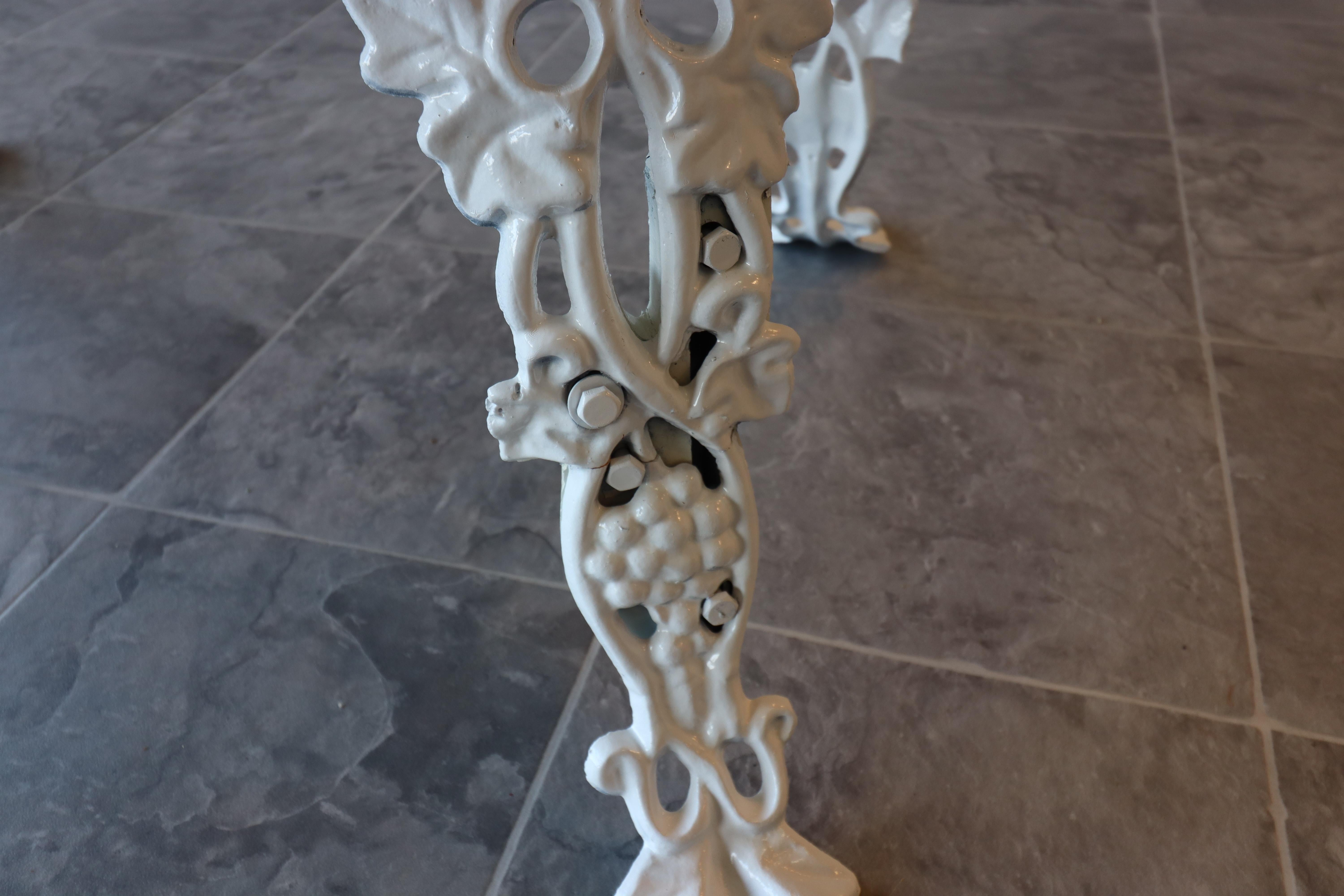 American Cast Iron Garden Suite Early 20th Century For Sale 6