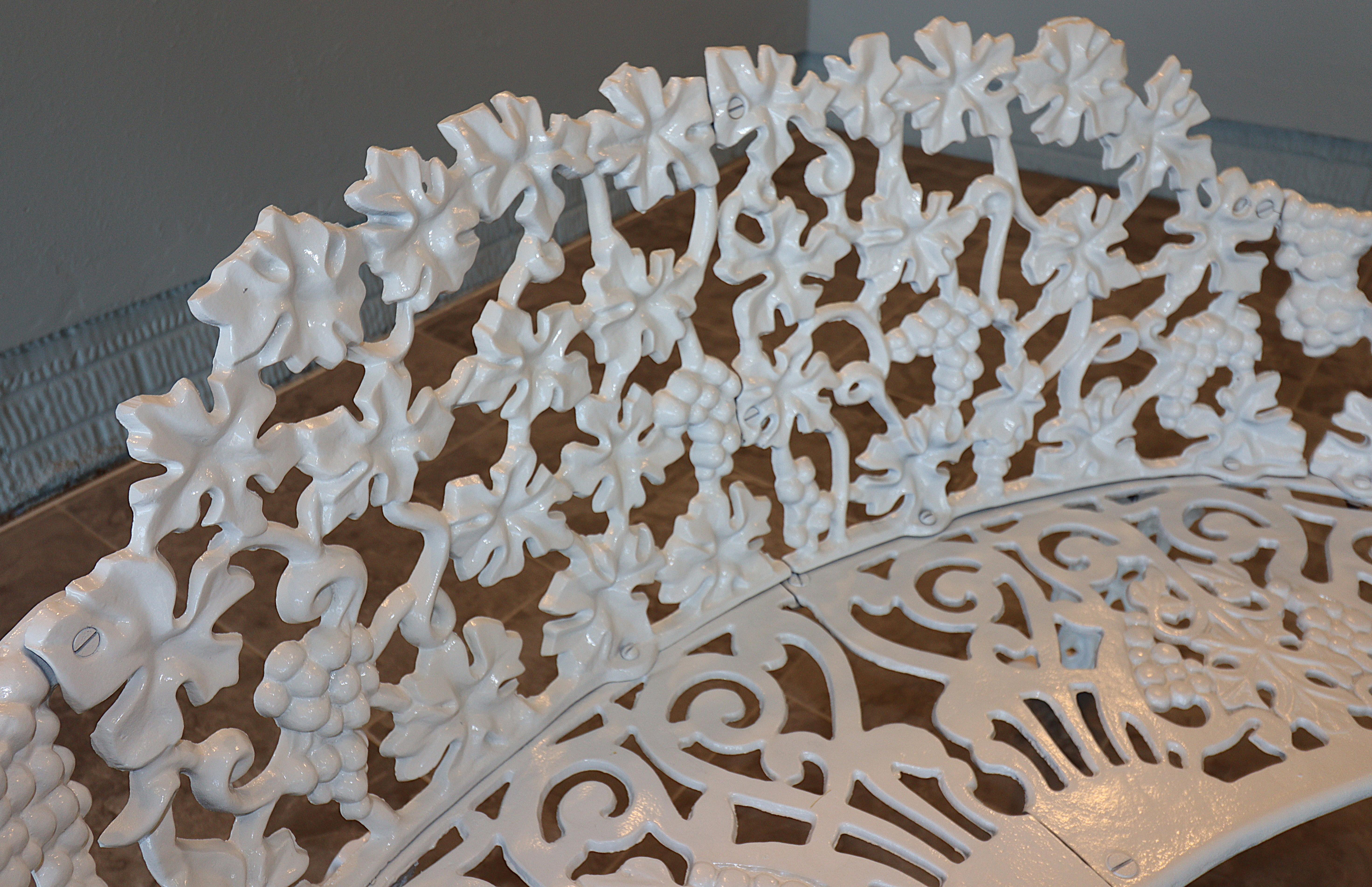 American Cast Iron Garden Suite Early 20th Century For Sale 1