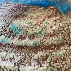 American Ceramic Artist Peter Speliopoulos Stoneware Vase, Contemporary