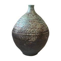 American Ceramic Artist Peter Speliopoulos Stoneware Vase, Contemporary