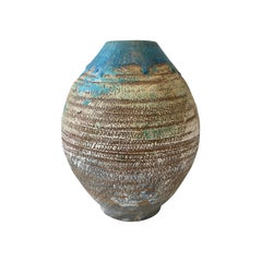 American Ceramic Artist Peter Speliopoulos Stoneware Vase, Contemporary