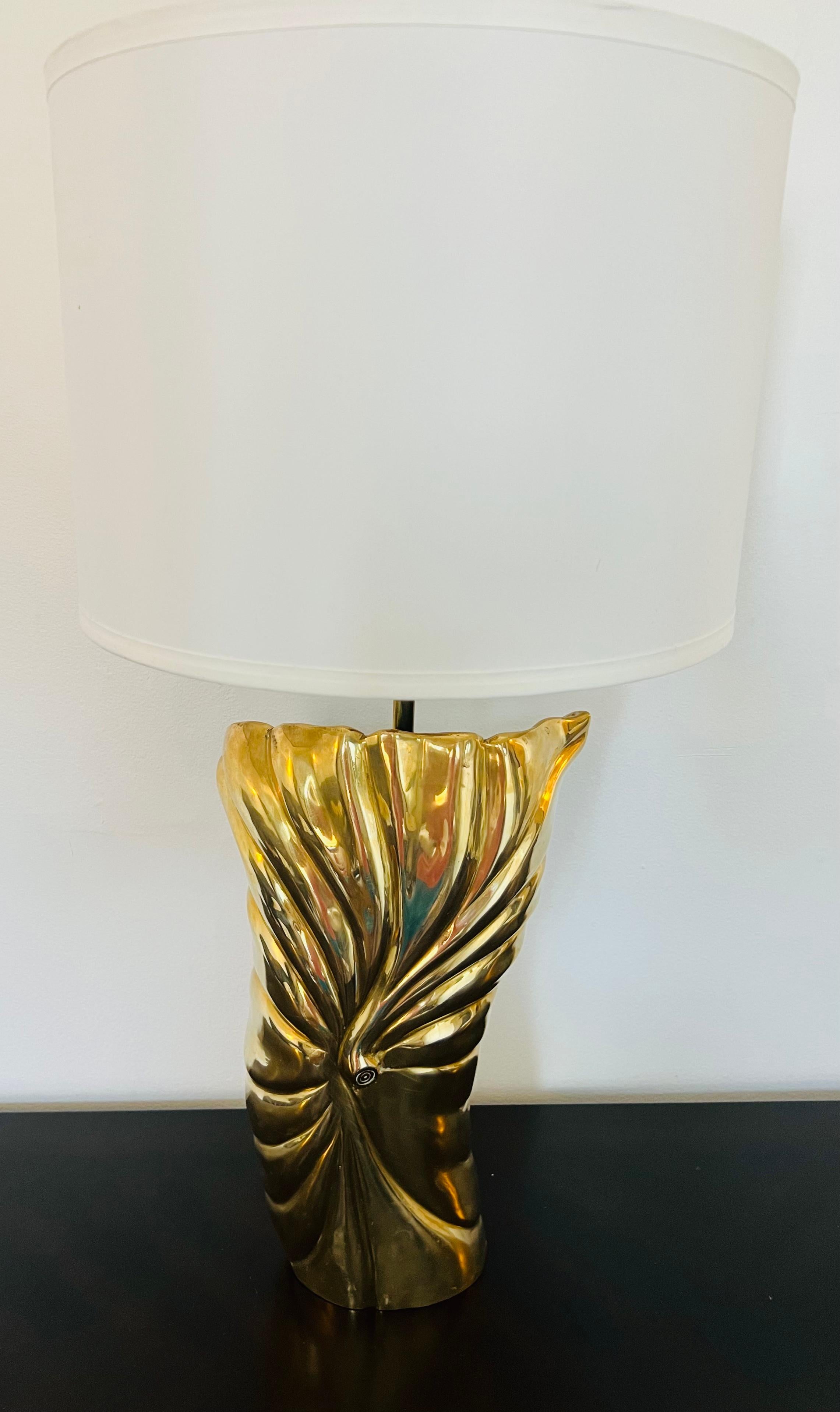 American Chapman Lighting 1980s Sculptural Table Lamp For Sale 3