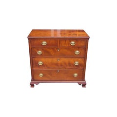 Used American Cherry Chest of Drawers with Flanking Fluted Quarter Columns, VA C 1780