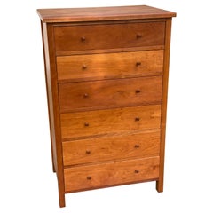 Commode américaine à shaker en cerisier