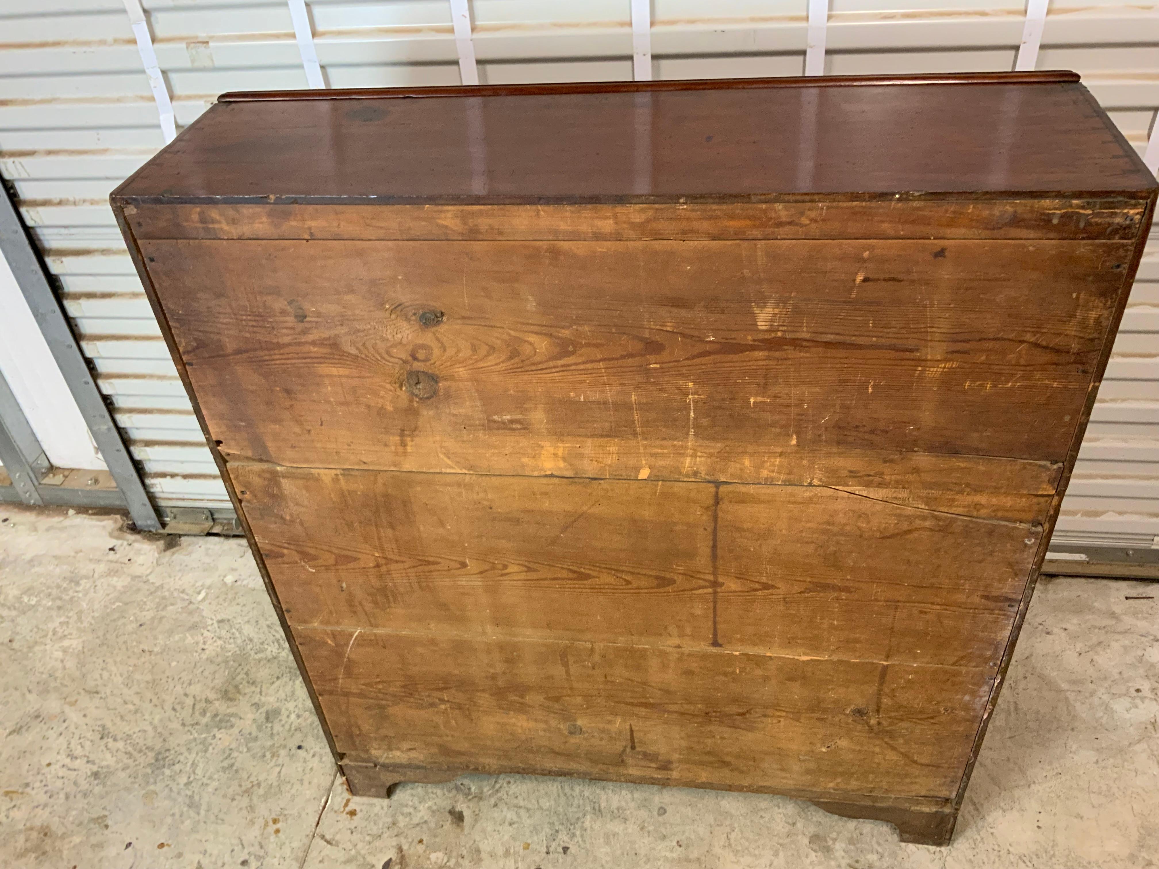 American Cherry Slant Front Desk 8
