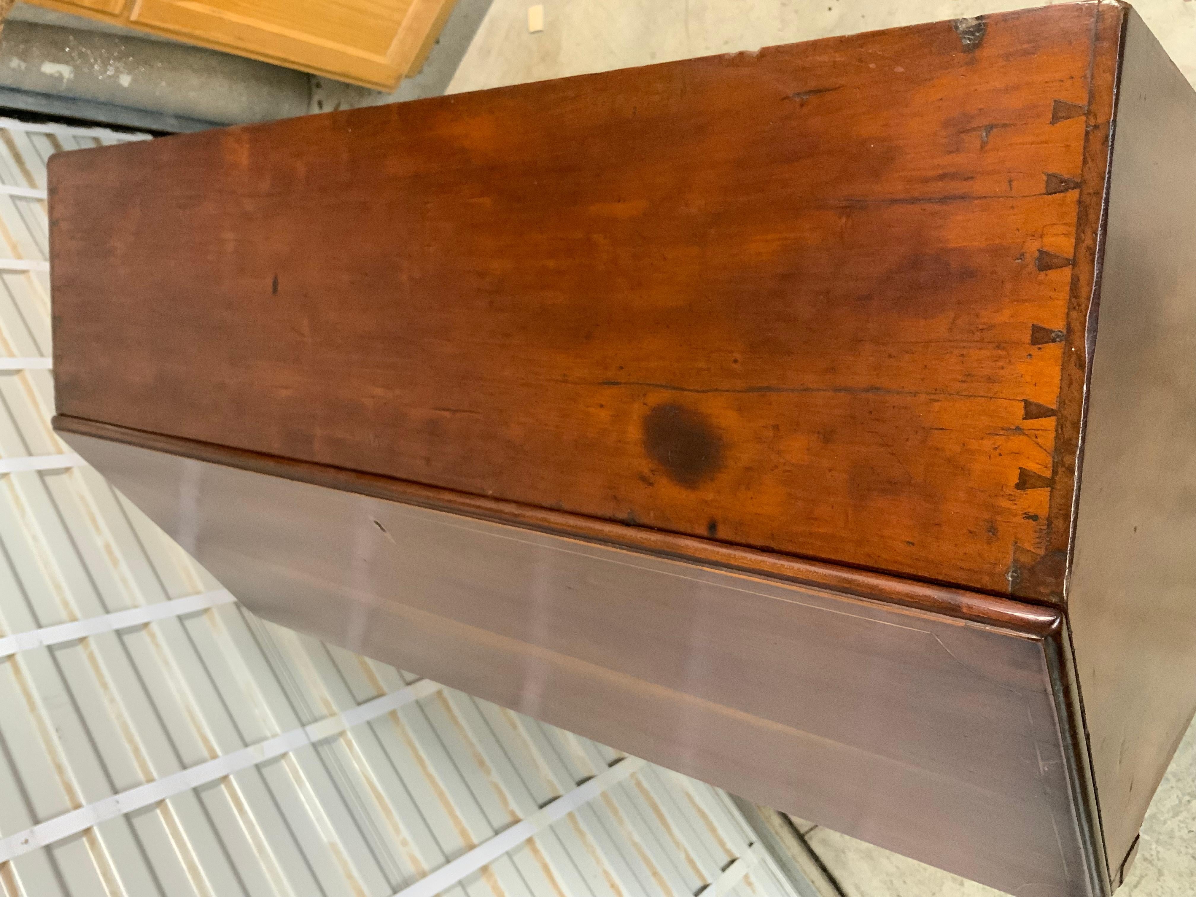 American Cherry Slant Front Desk 10