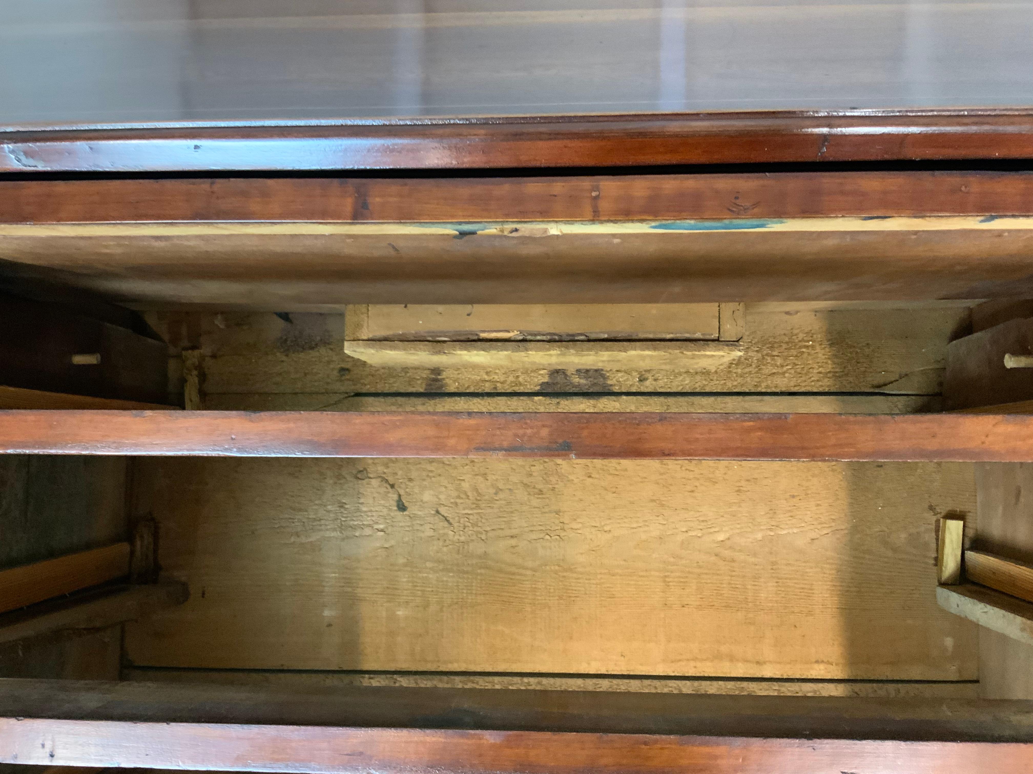 American Cherry Slant Front Desk 11