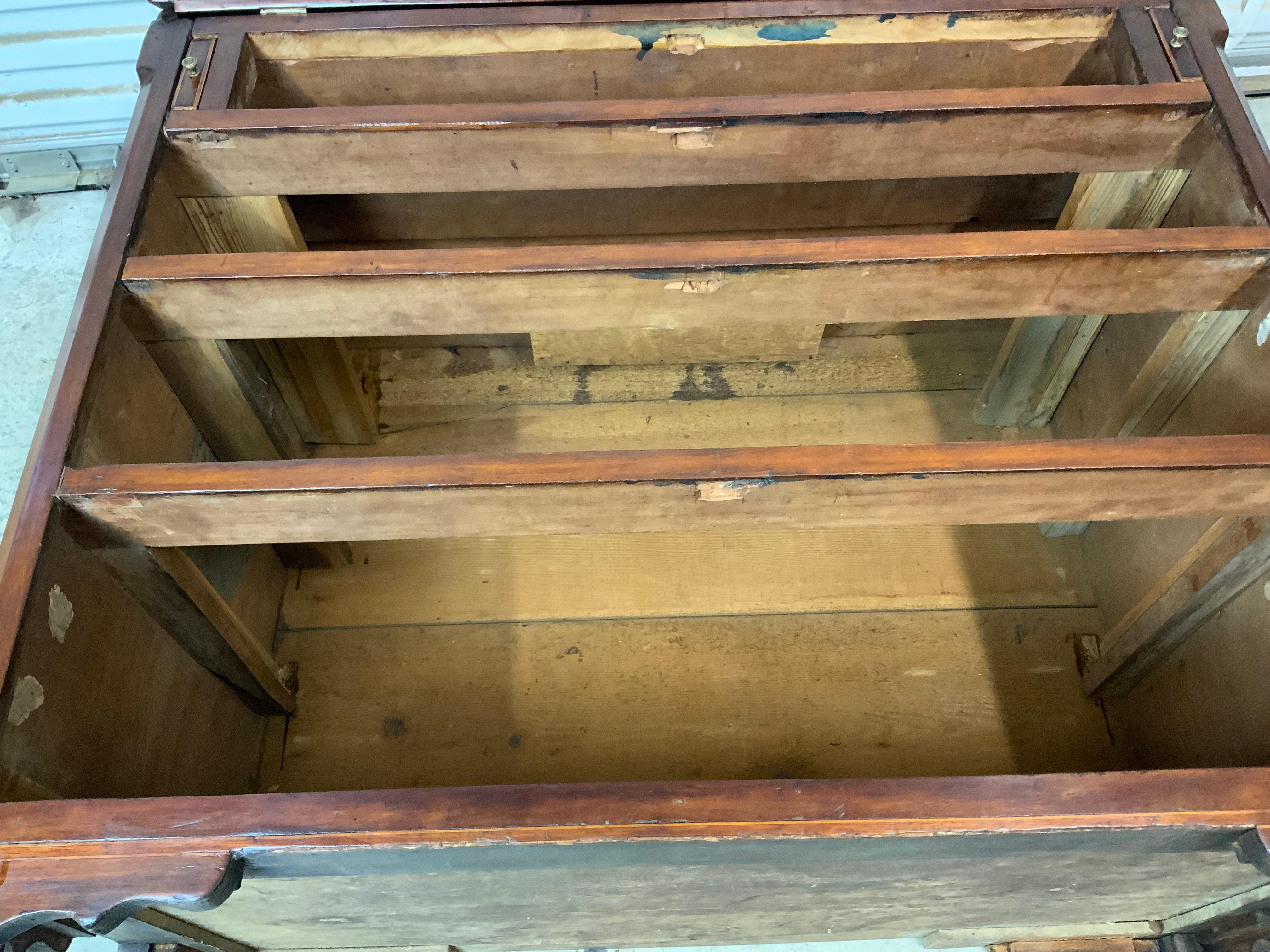 American Cherry Slant Front Desk 12