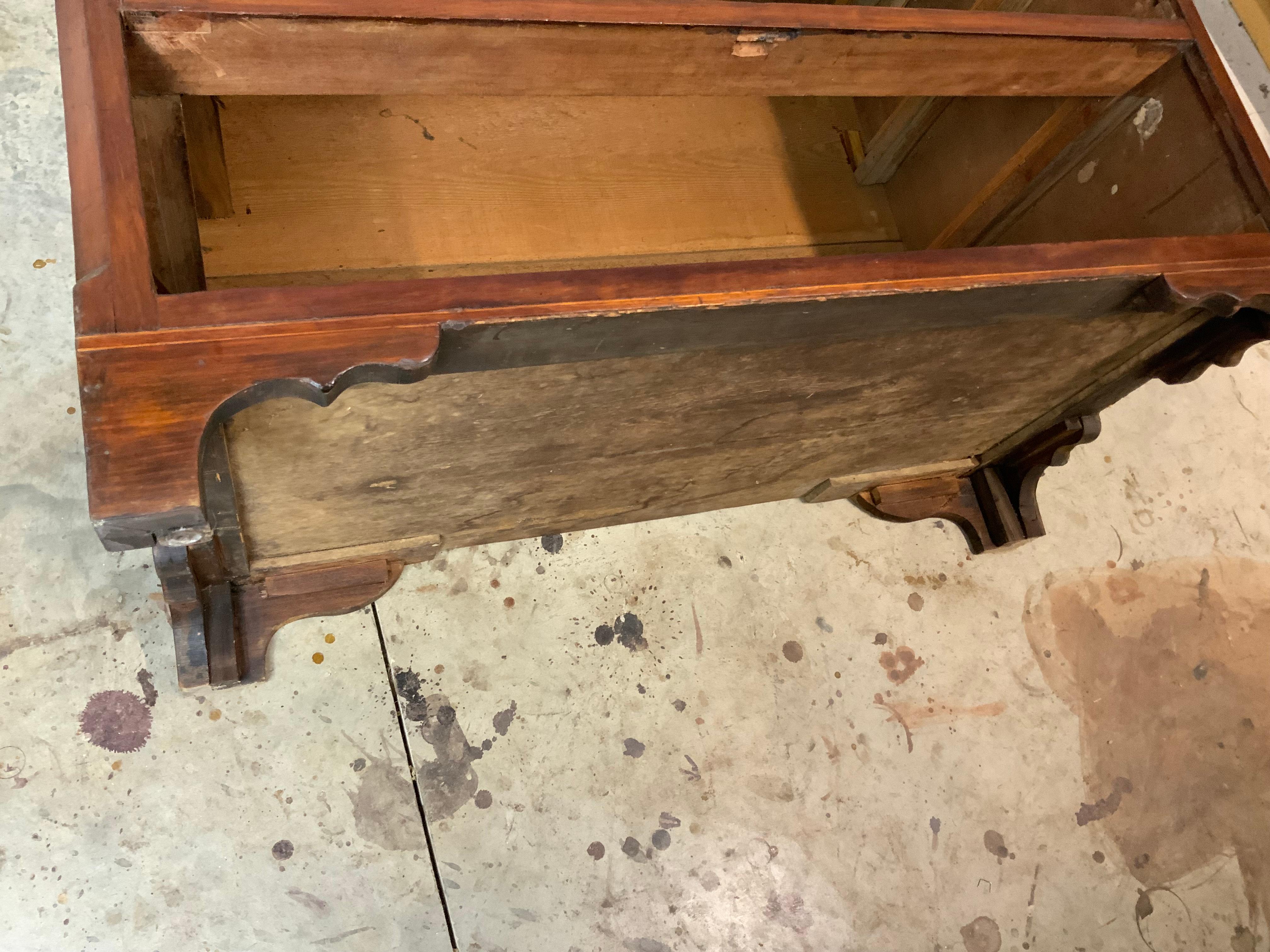 American Cherry Slant Front Desk 13