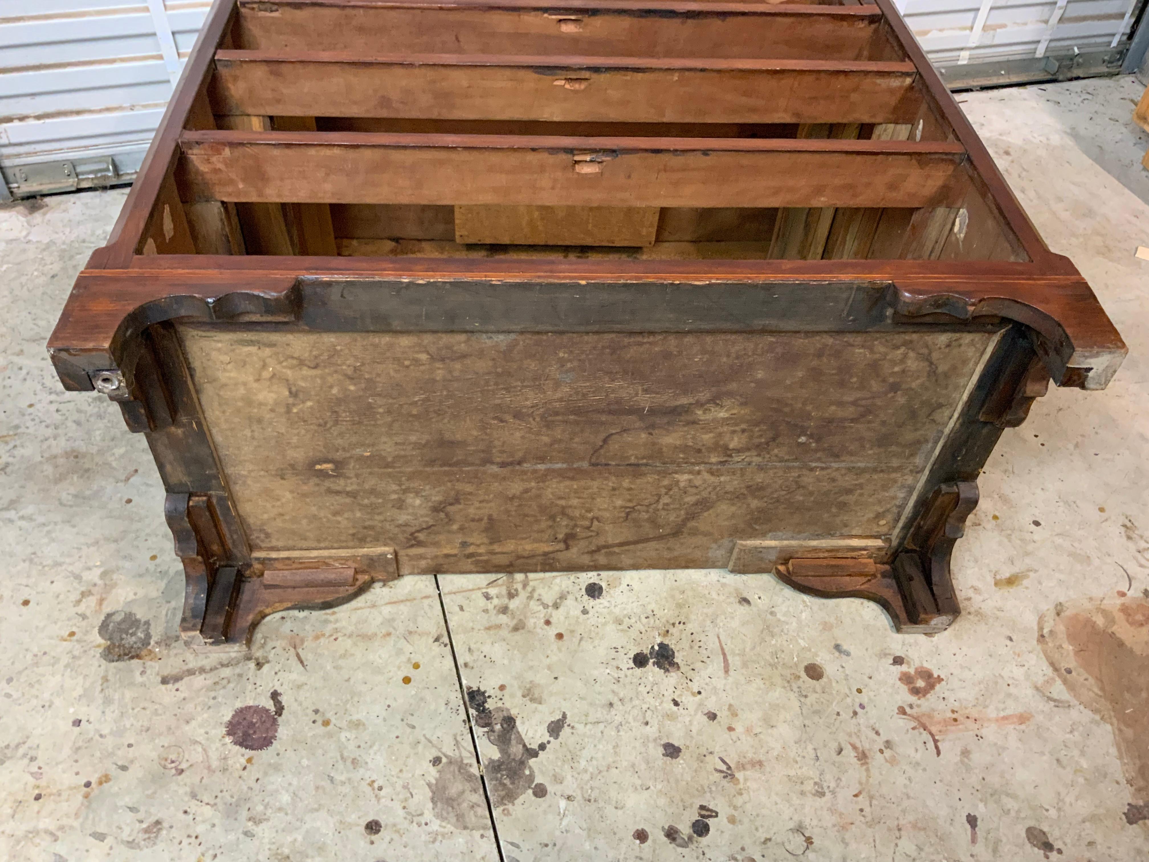 American Cherry Slant Front Desk 14