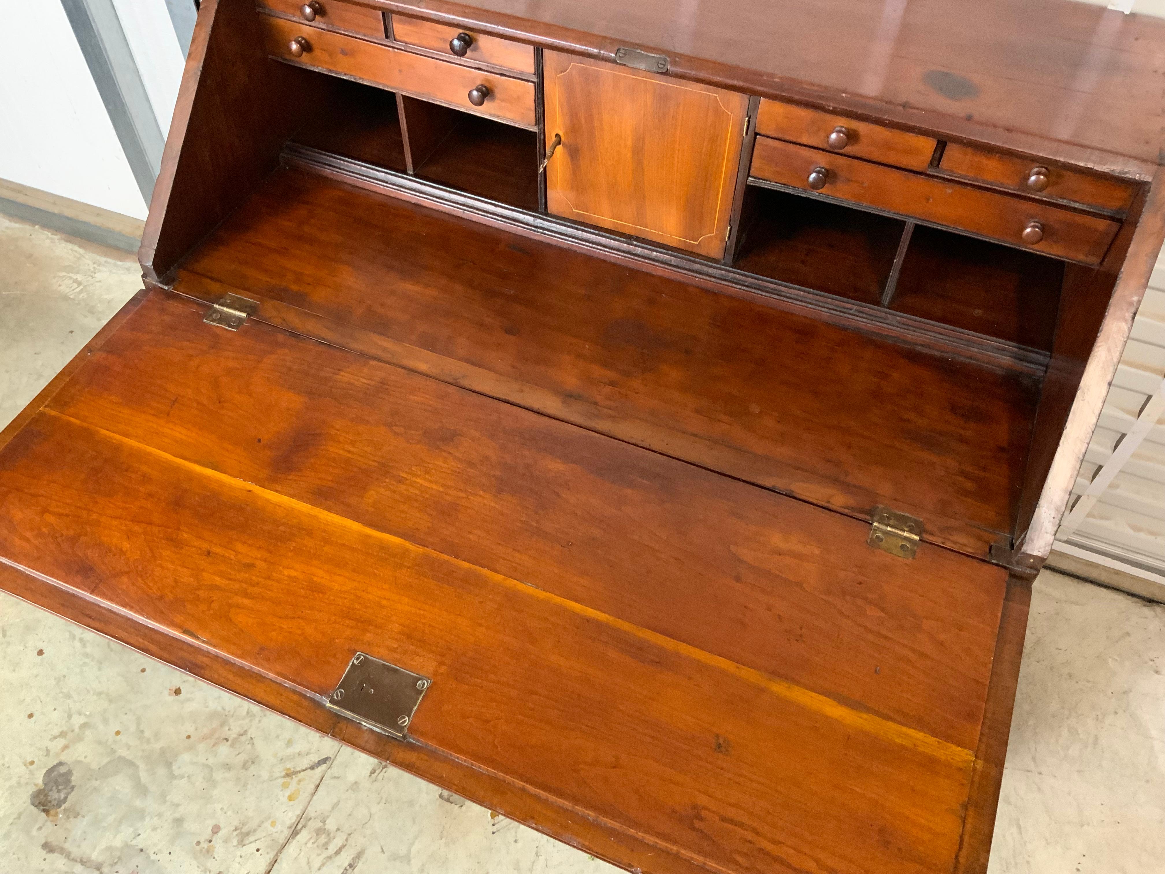 American Cherry Slant Front Desk 2