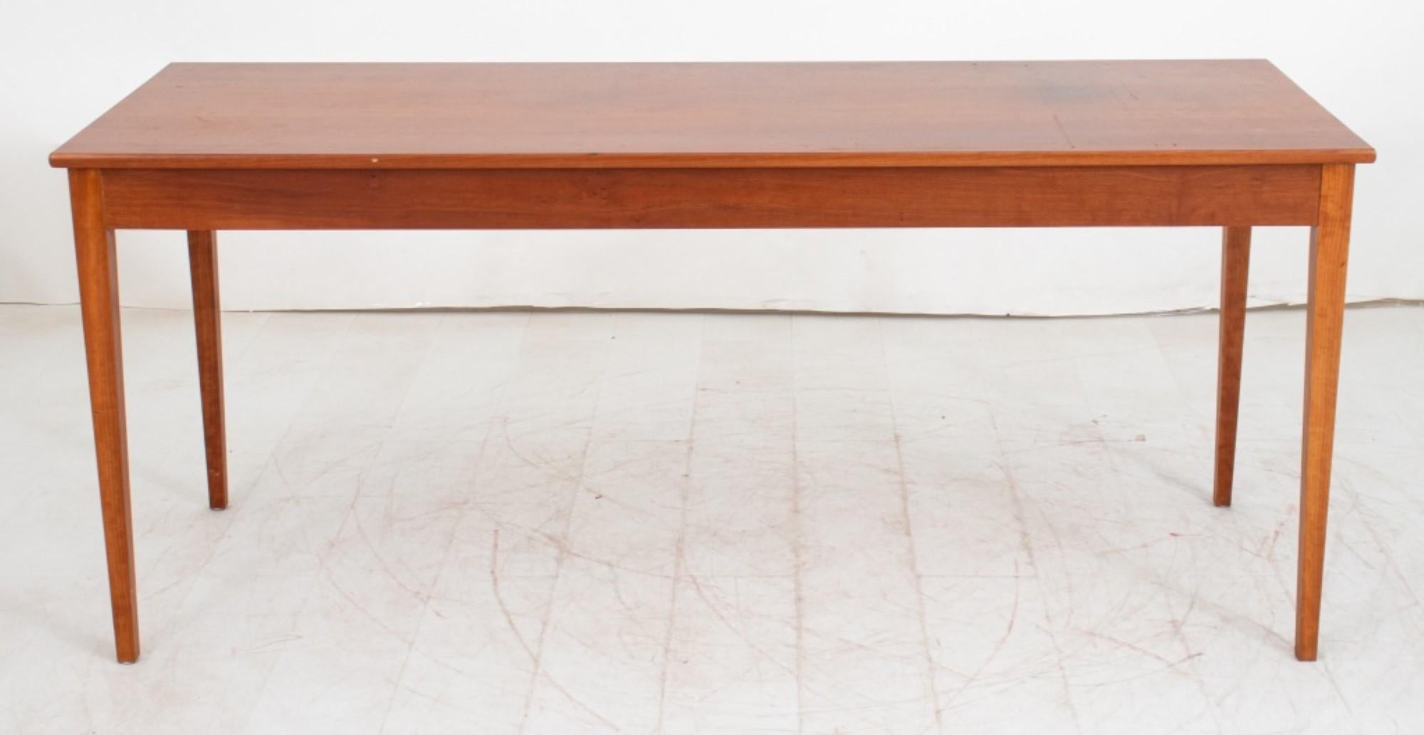 American Cherry Sofa Table, with one drawer. Provenance: From the 50 East 89th Street estate of a 20th-century photography collector. 

Dealer: S138XX

