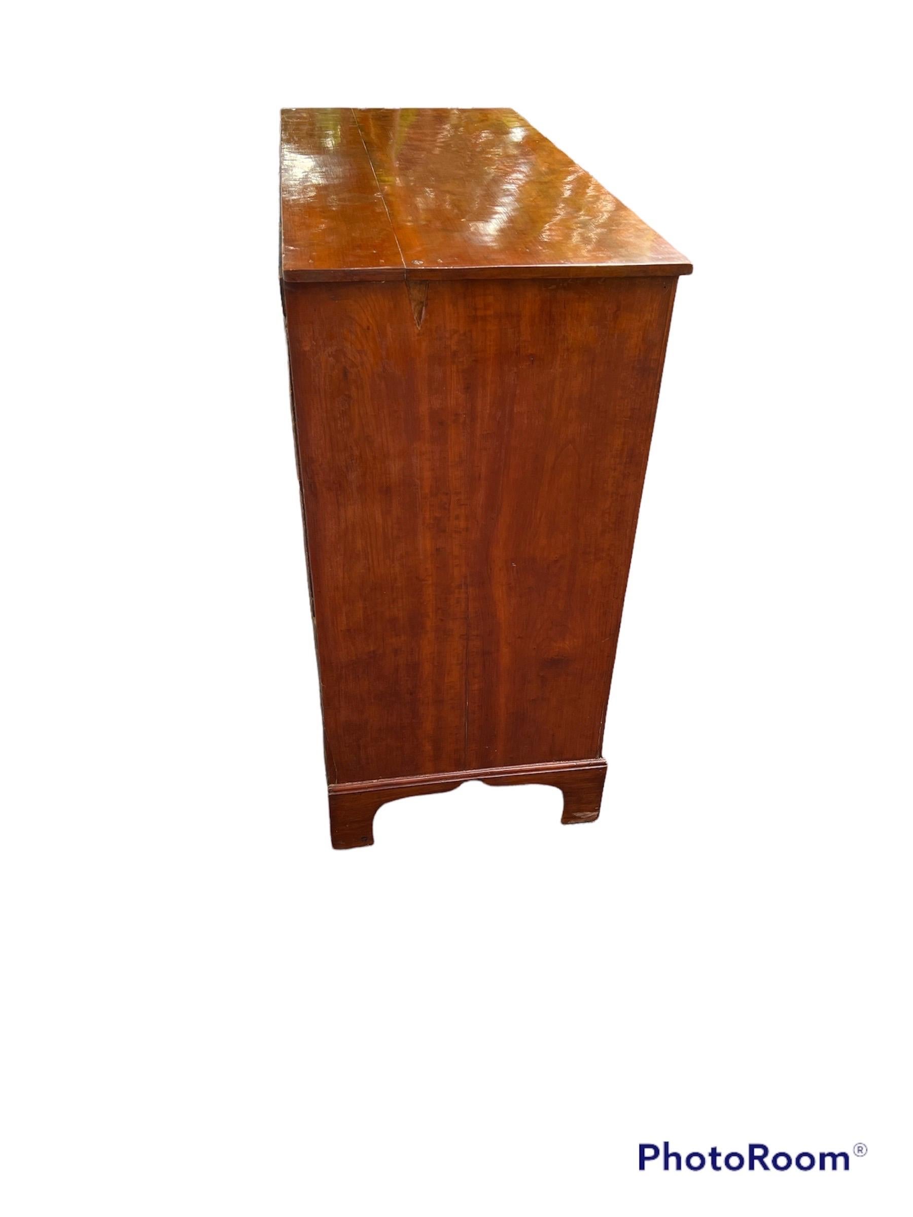 American Classical American Cherry Wood Chest of Drawers 