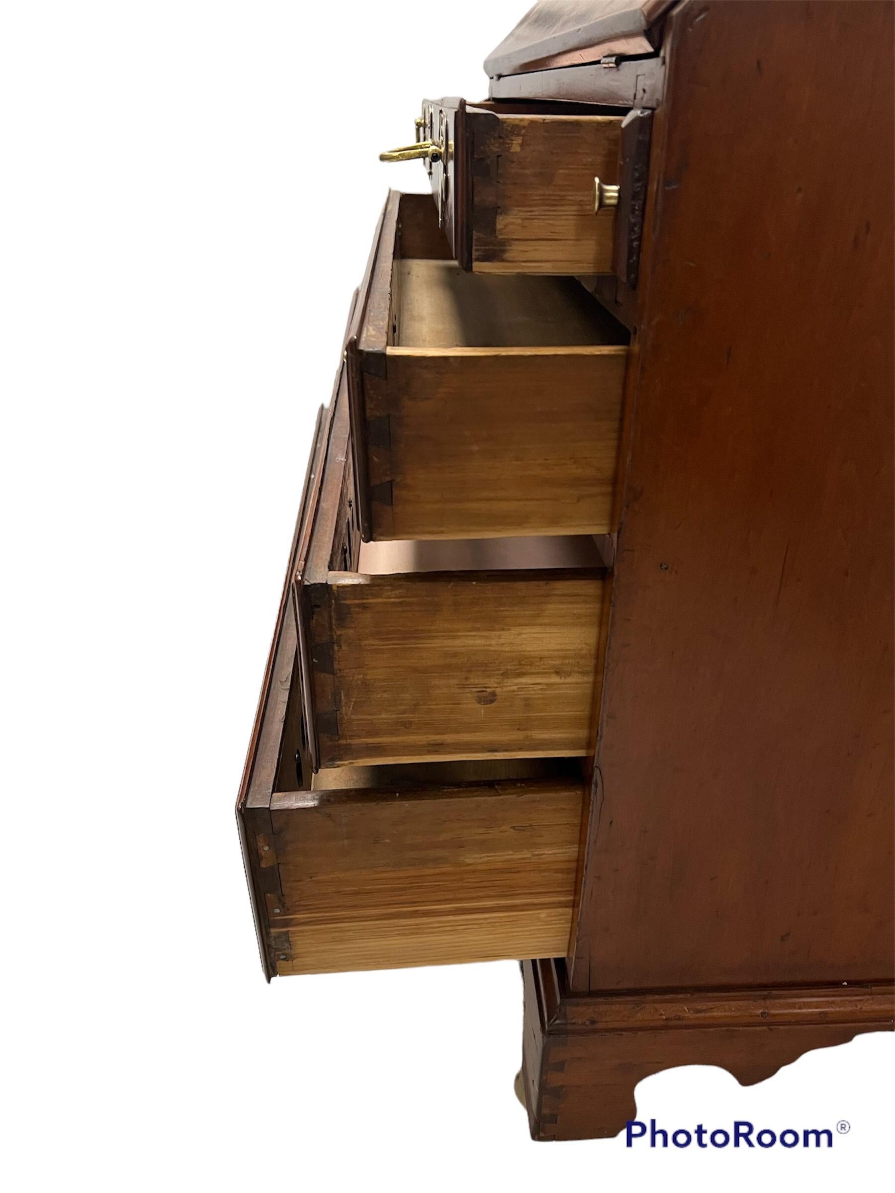 American Cherry Wood Slant front Desk 2