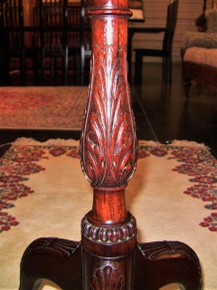 American Chinese Chippendale Tripod Tilt Top Table - Co. of Master Craftsmen