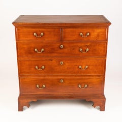 American Chippendale Cherry Chest of Drawers, 1770