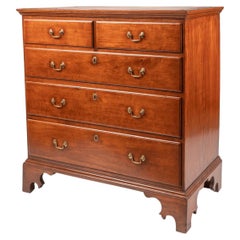 American Chippendale Cherry Chest of Drawers, 1770