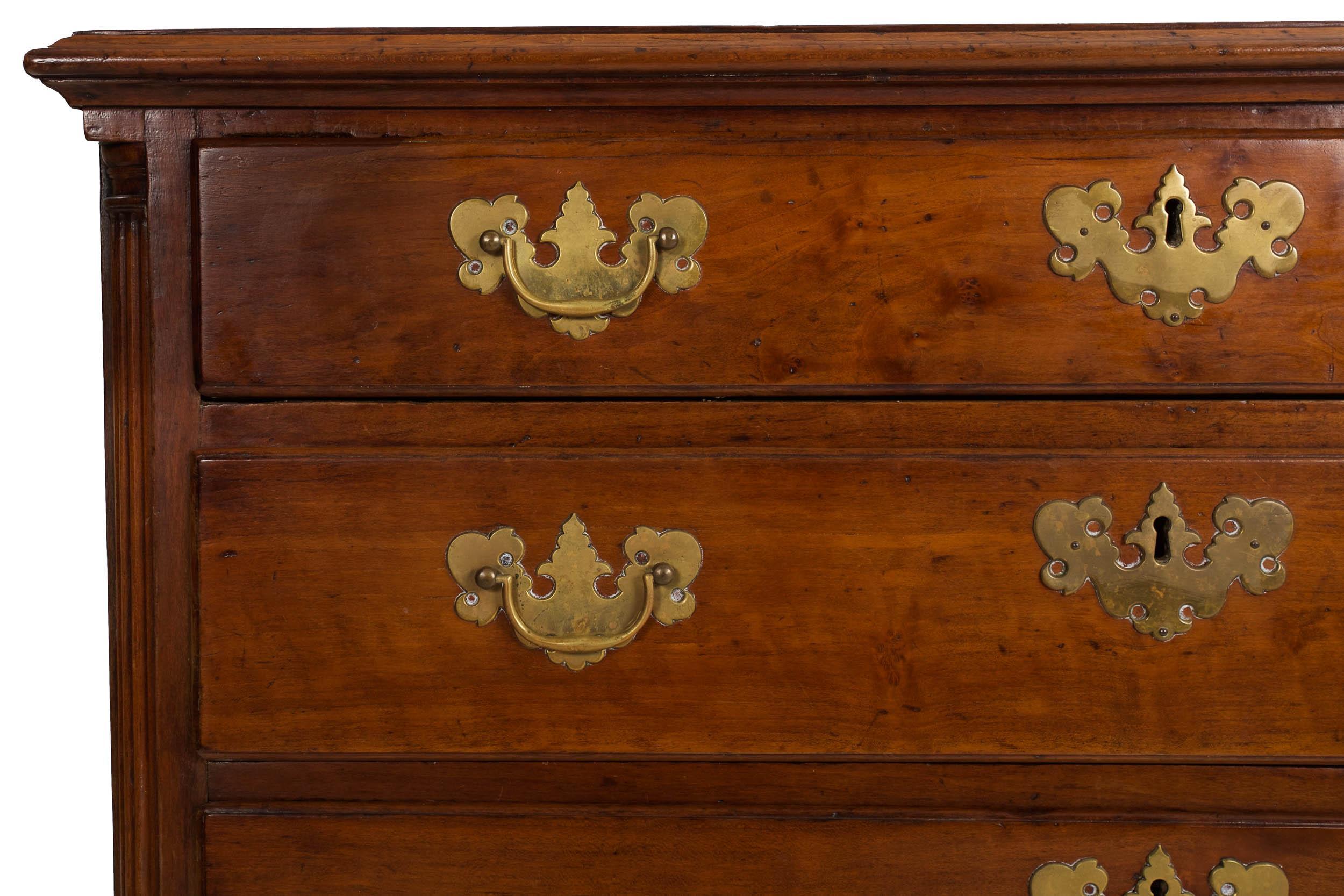 American Chippendale Cherry Chest of Drawers, Pennsylvania, circa 1780 6