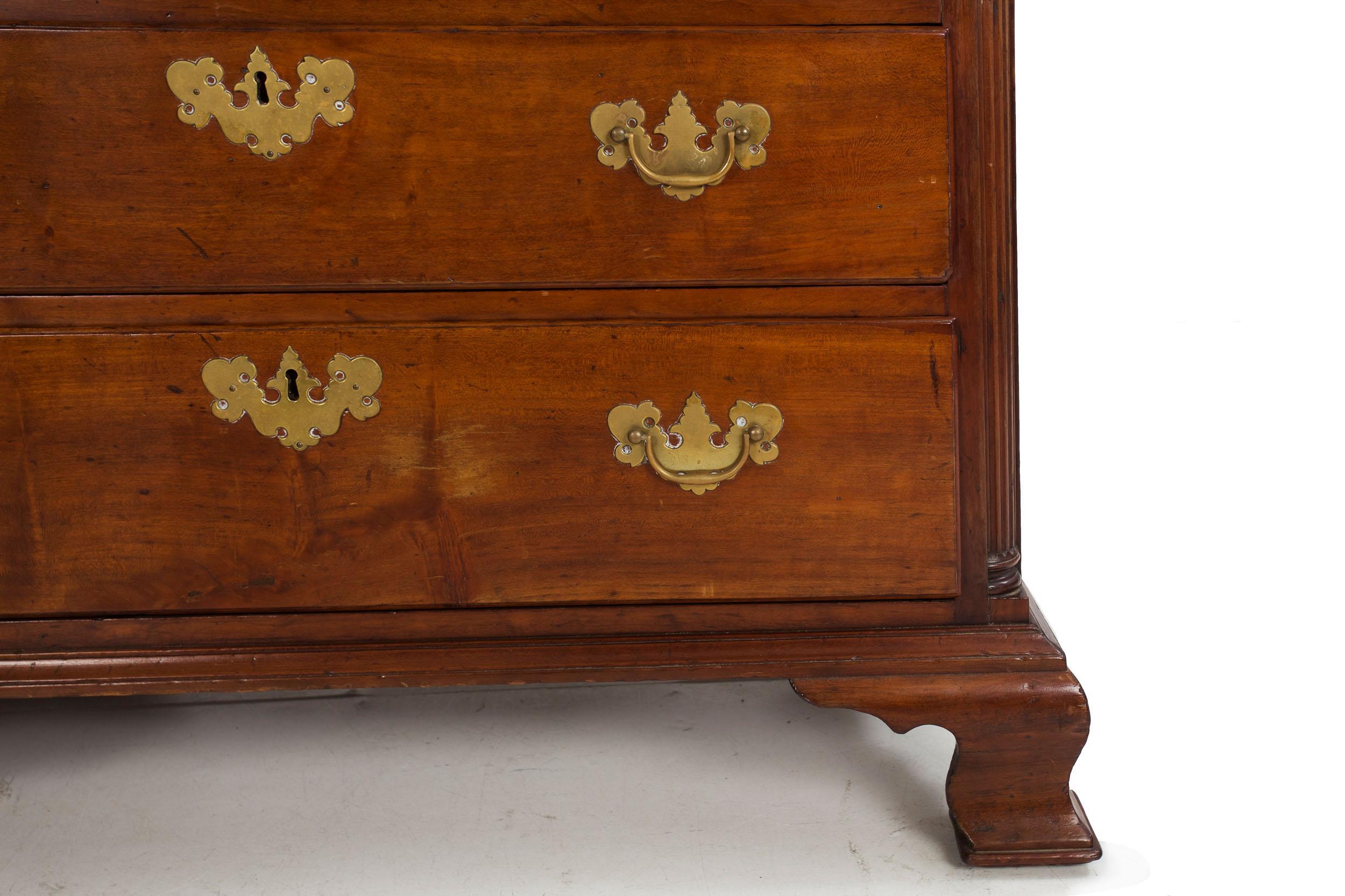 American Chippendale Cherry Chest of Drawers, Pennsylvania, circa 1780 7