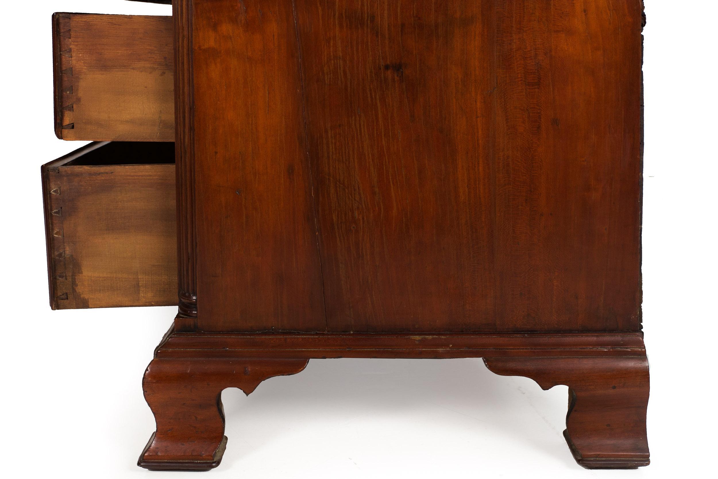 American Chippendale Cherry Chest of Drawers, Pennsylvania, circa 1780 9