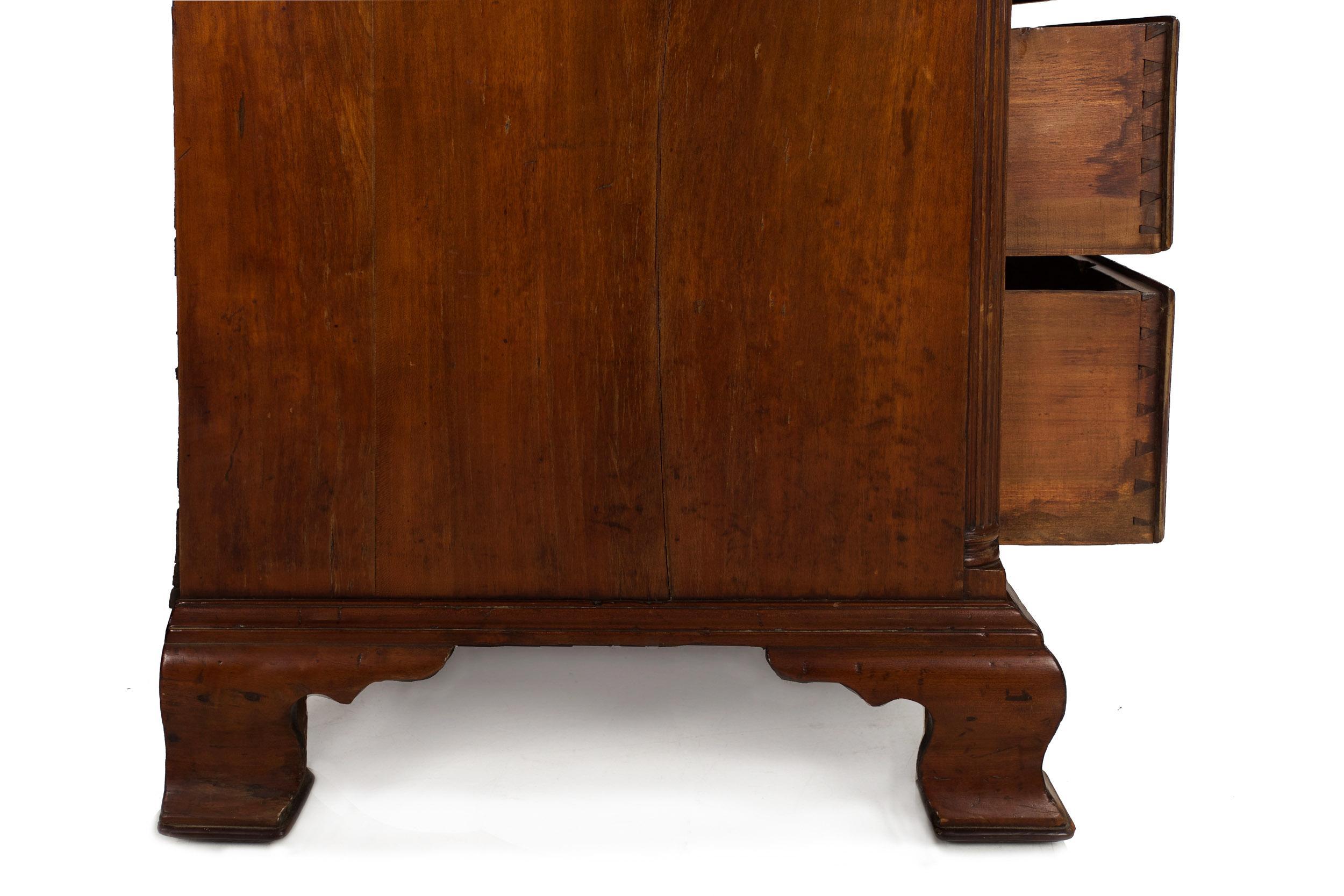 American Chippendale Cherry Chest of Drawers, Pennsylvania, circa 1780 2