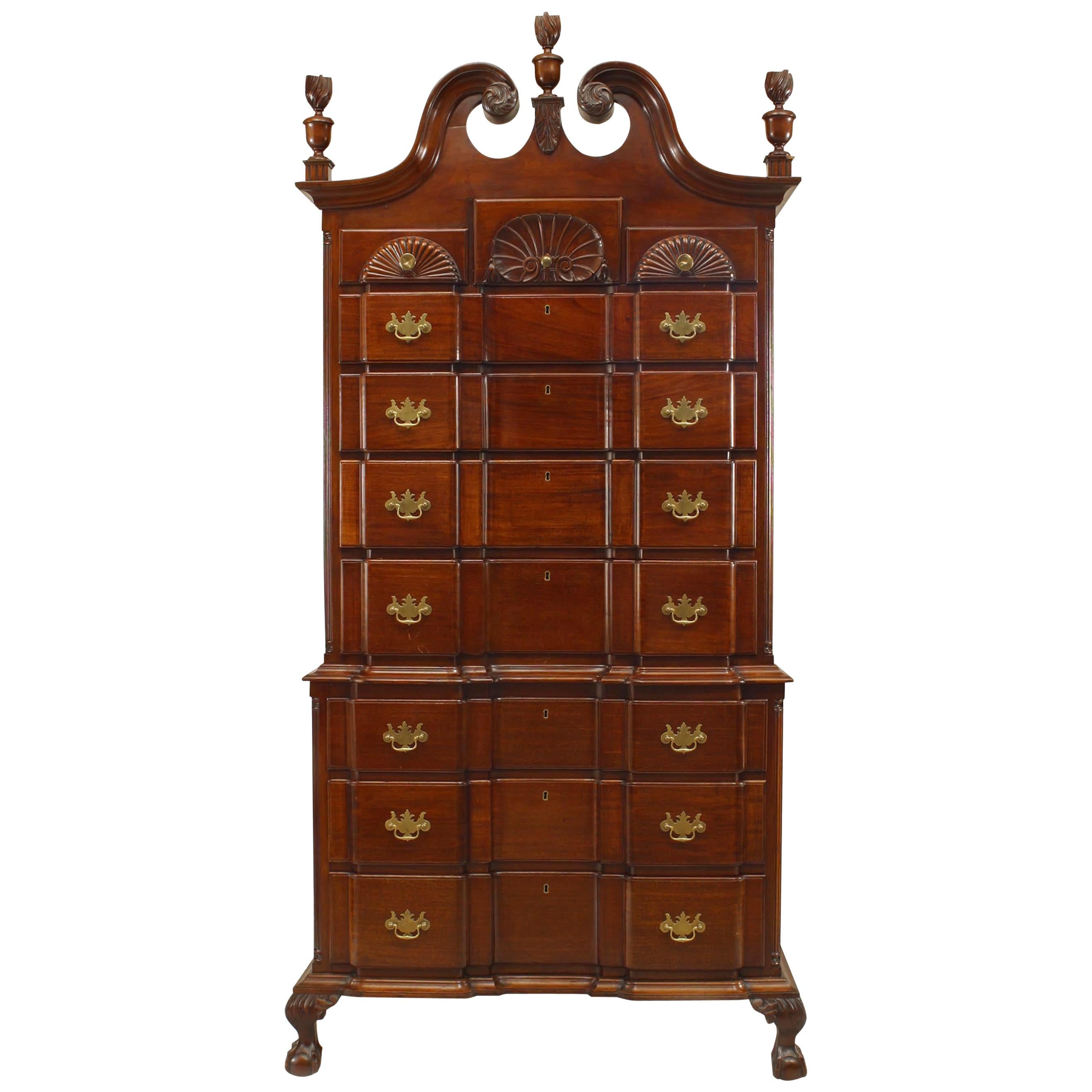 American Chippendale Mahogany Chest