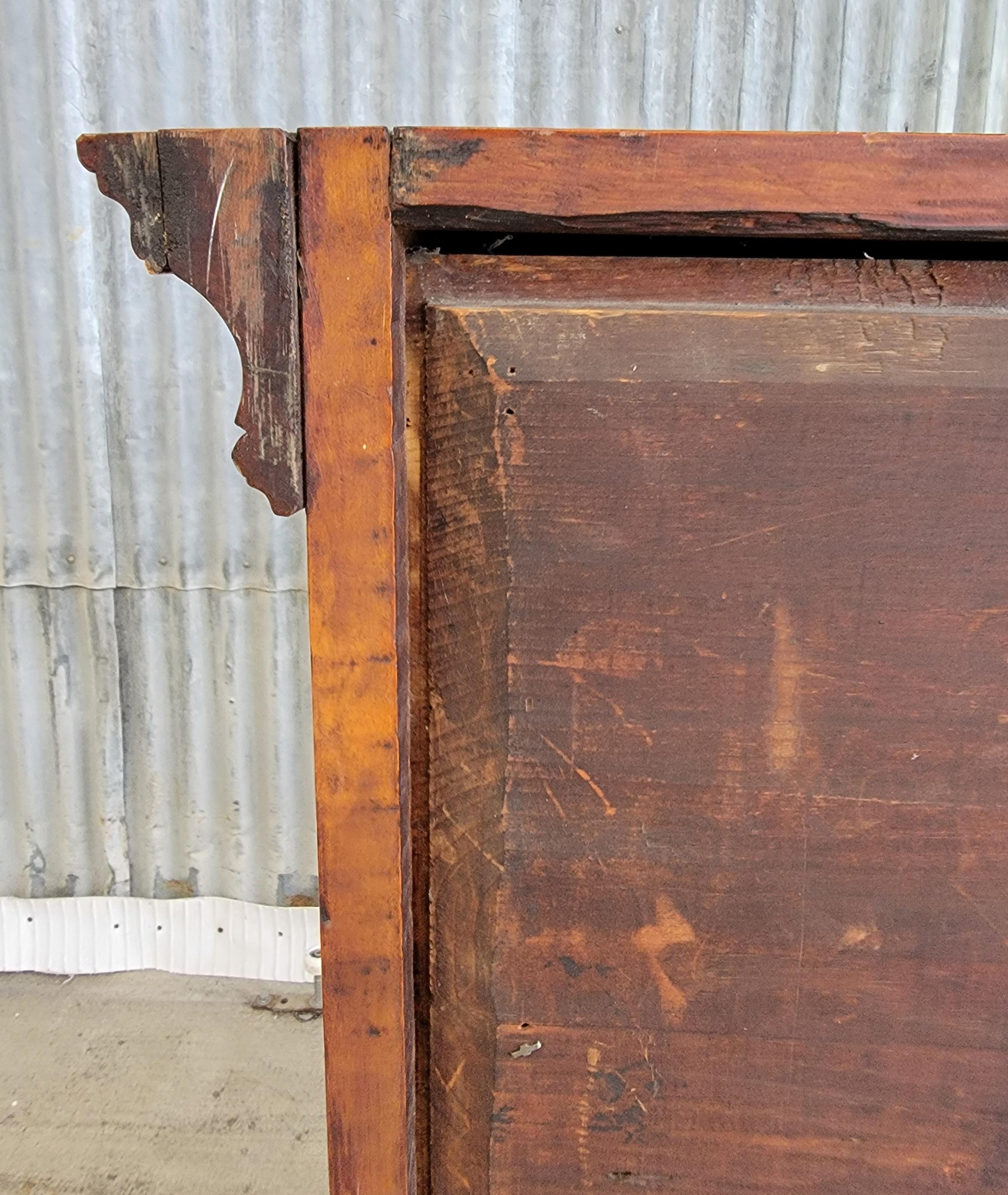 American Chippendale Tiger Maple Tall Chest / Dresser For Sale 12