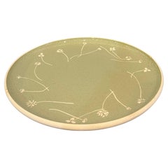 Plat en forme de trèfle blanc MCM par Russel Wright par Harkerware estampillé American Classic MCM