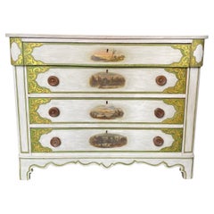 American Classic Painted 4 Drawer Dresser or Chest of Drawers from Maine