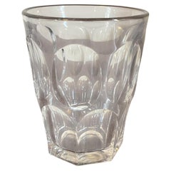 American Classical Ashburton Flint Glass Whiskey Tumbler or Flip, Circa 1850