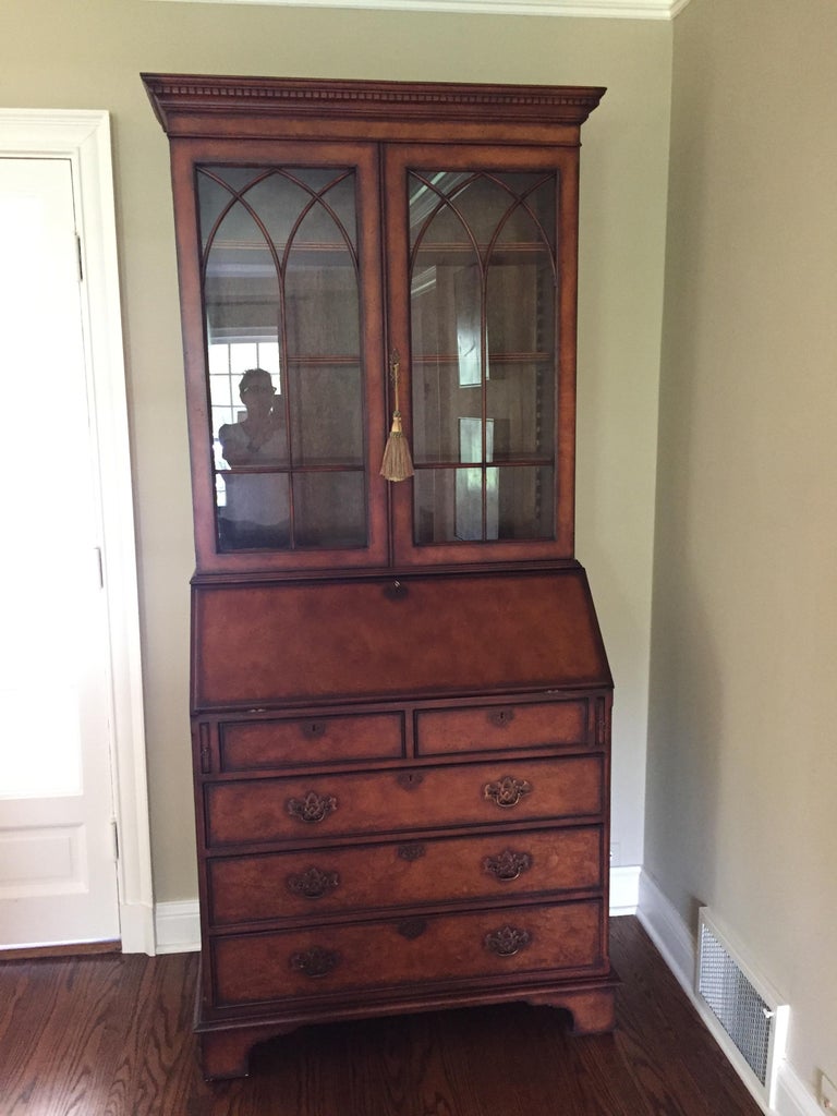 American Classical Bristol House at Beacon Hill Secretary Desk and