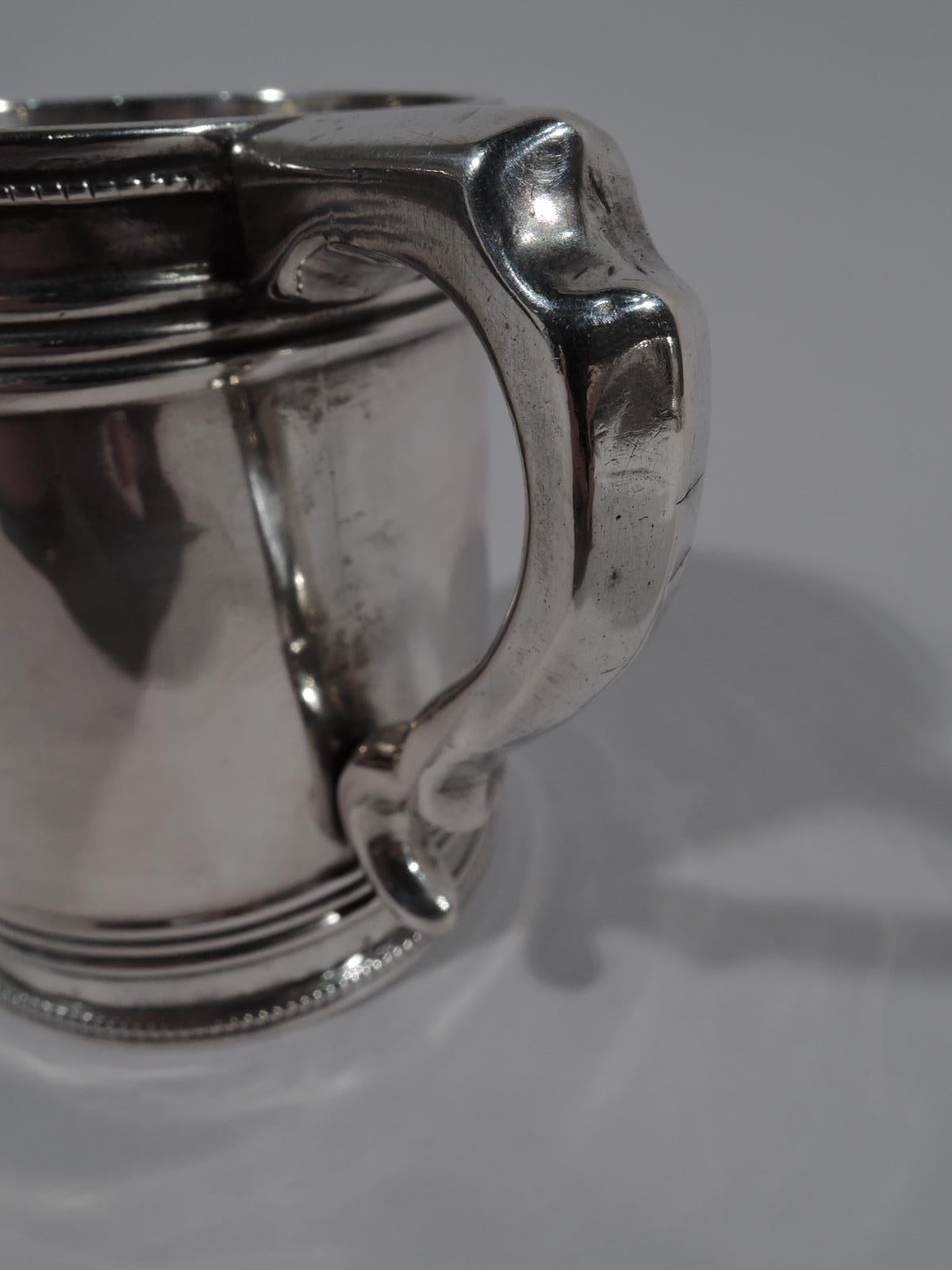American Classical Coin Silver Baby Cup by Gale, Woods & Hughes 1