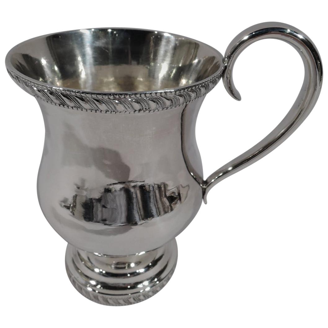 American Classical Coin Silver Baby Cup by Libby of Boston
