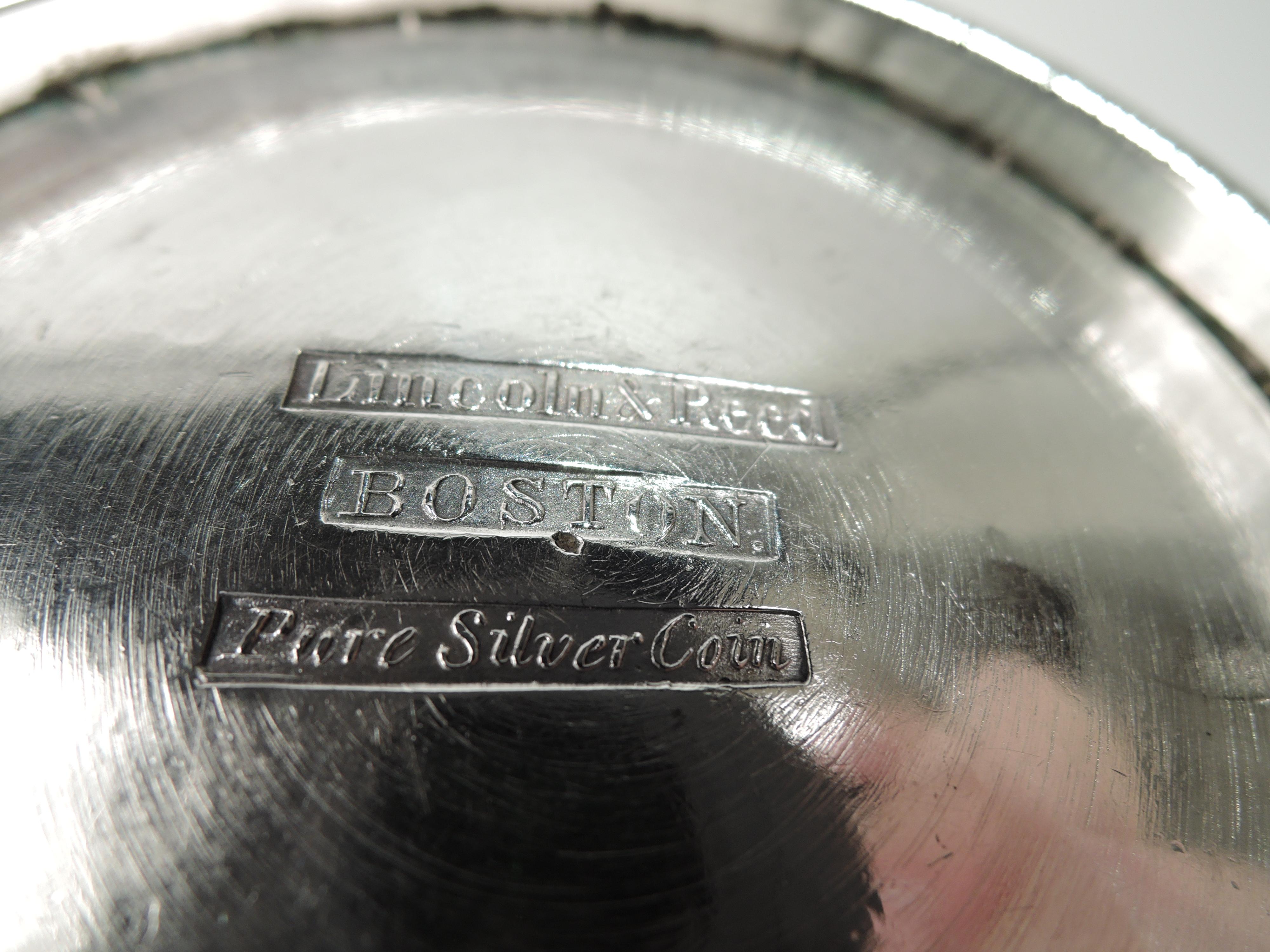 American Classical Coin Silver Baby Cup by Lincoln & Reed in Boston 2