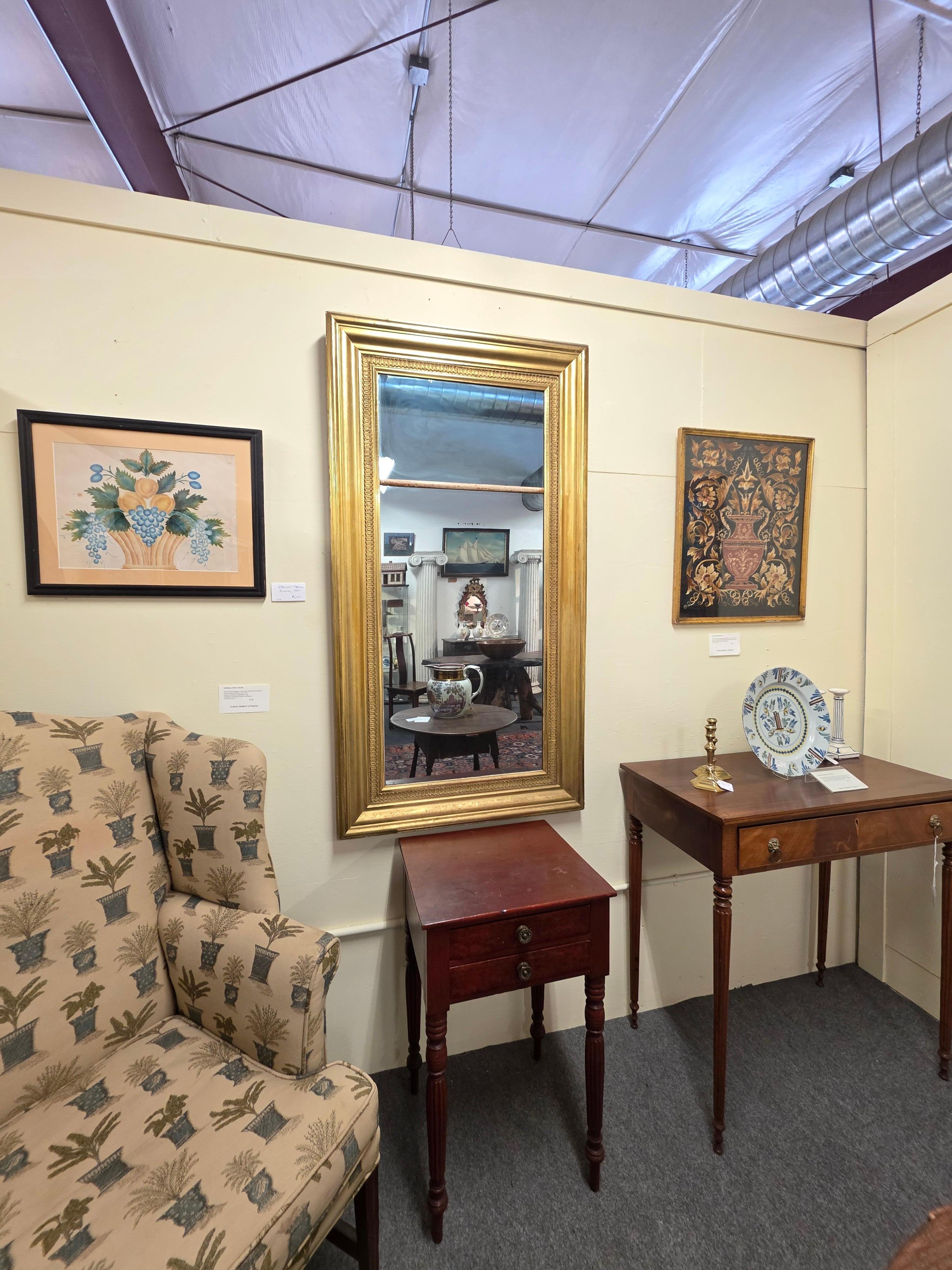 American Classical Mirror Albany New York 1820s For Sale 1