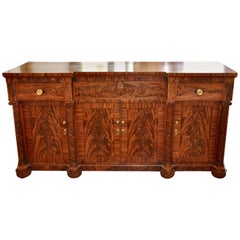 American Classical Period Mahogany Sideboard