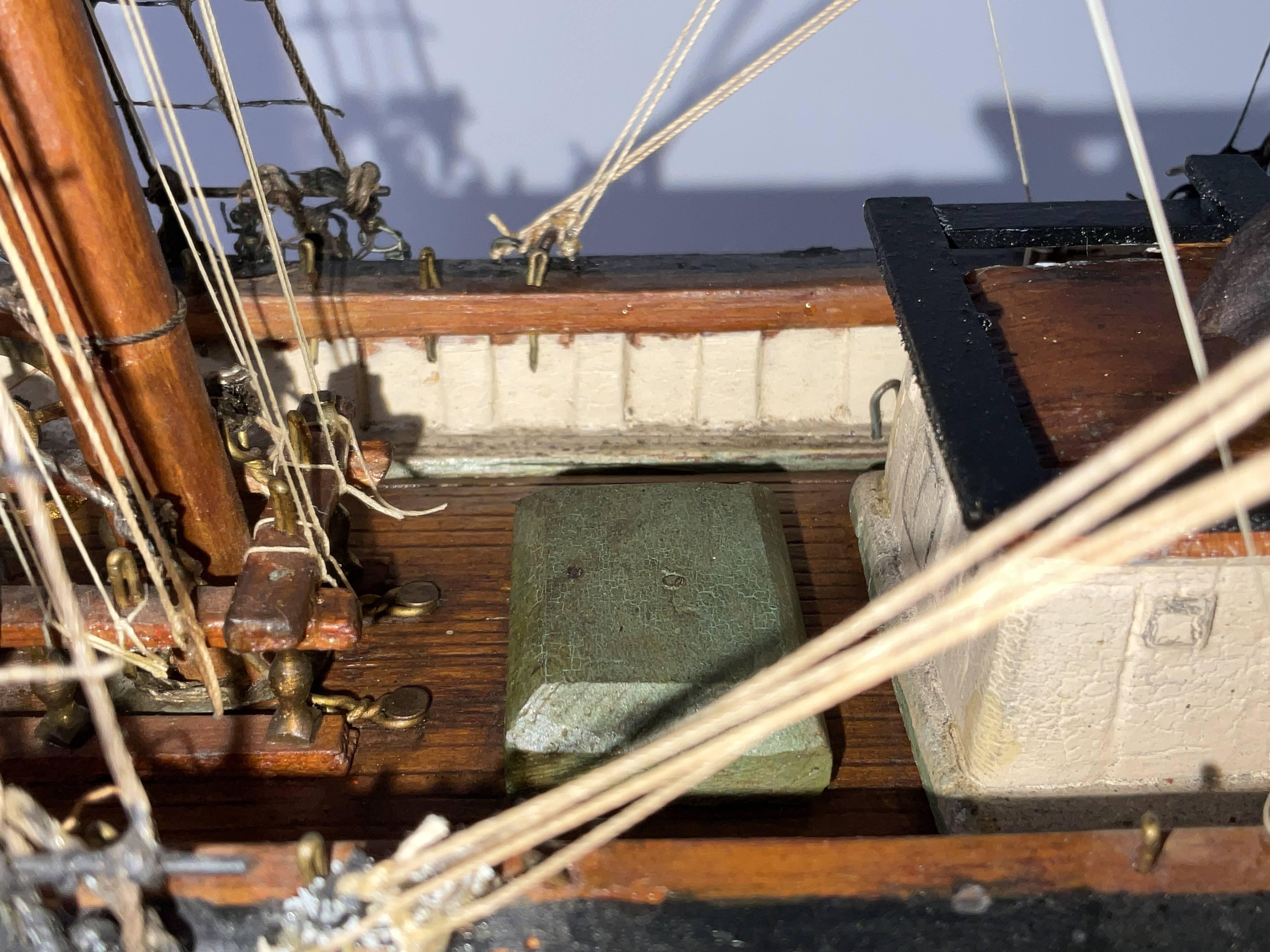 Modello di nave American Clipper in custodia in vendita 6