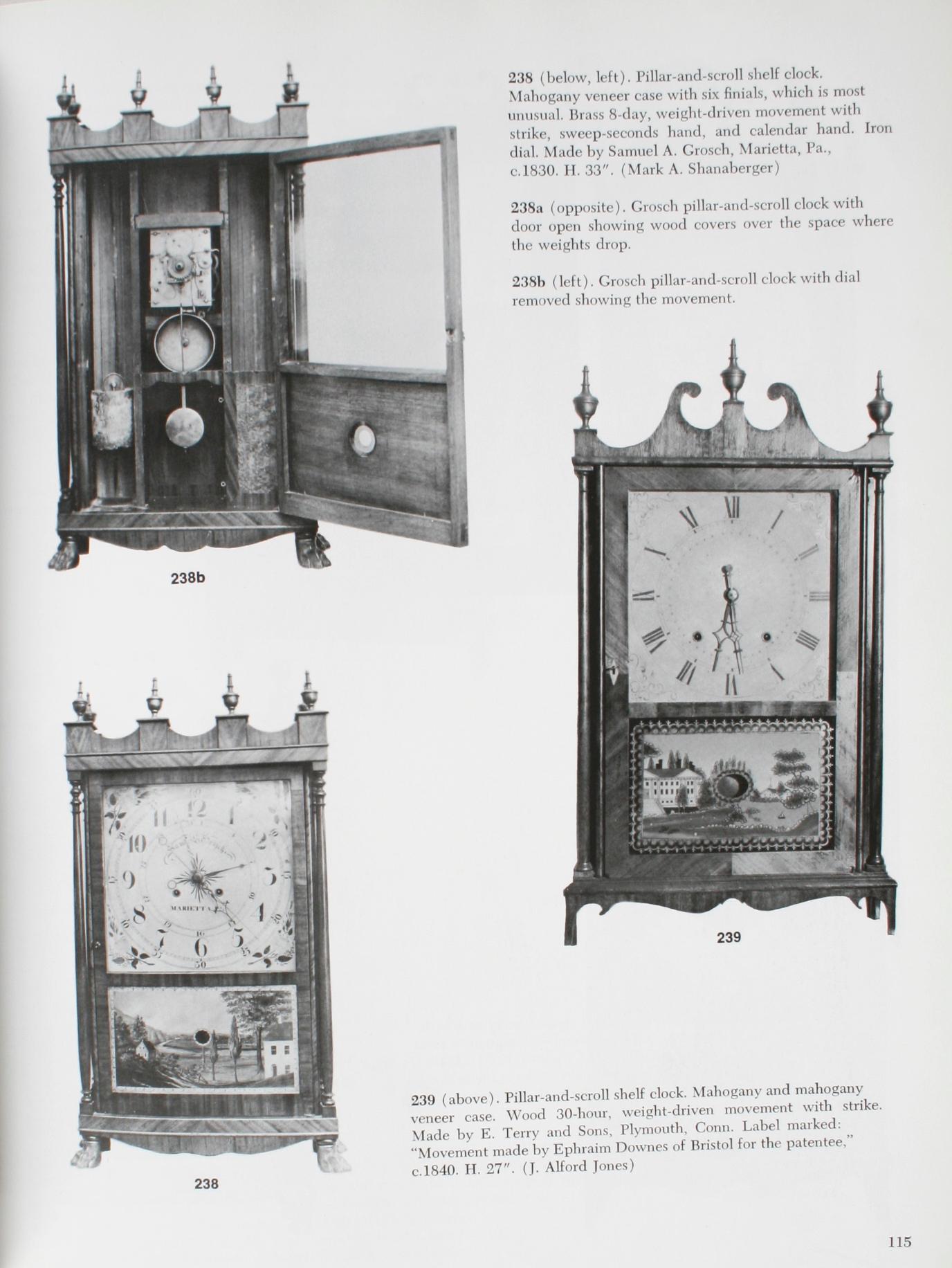 L'horloge américaine, un enquête pictural comprenant, première édition en vente 9