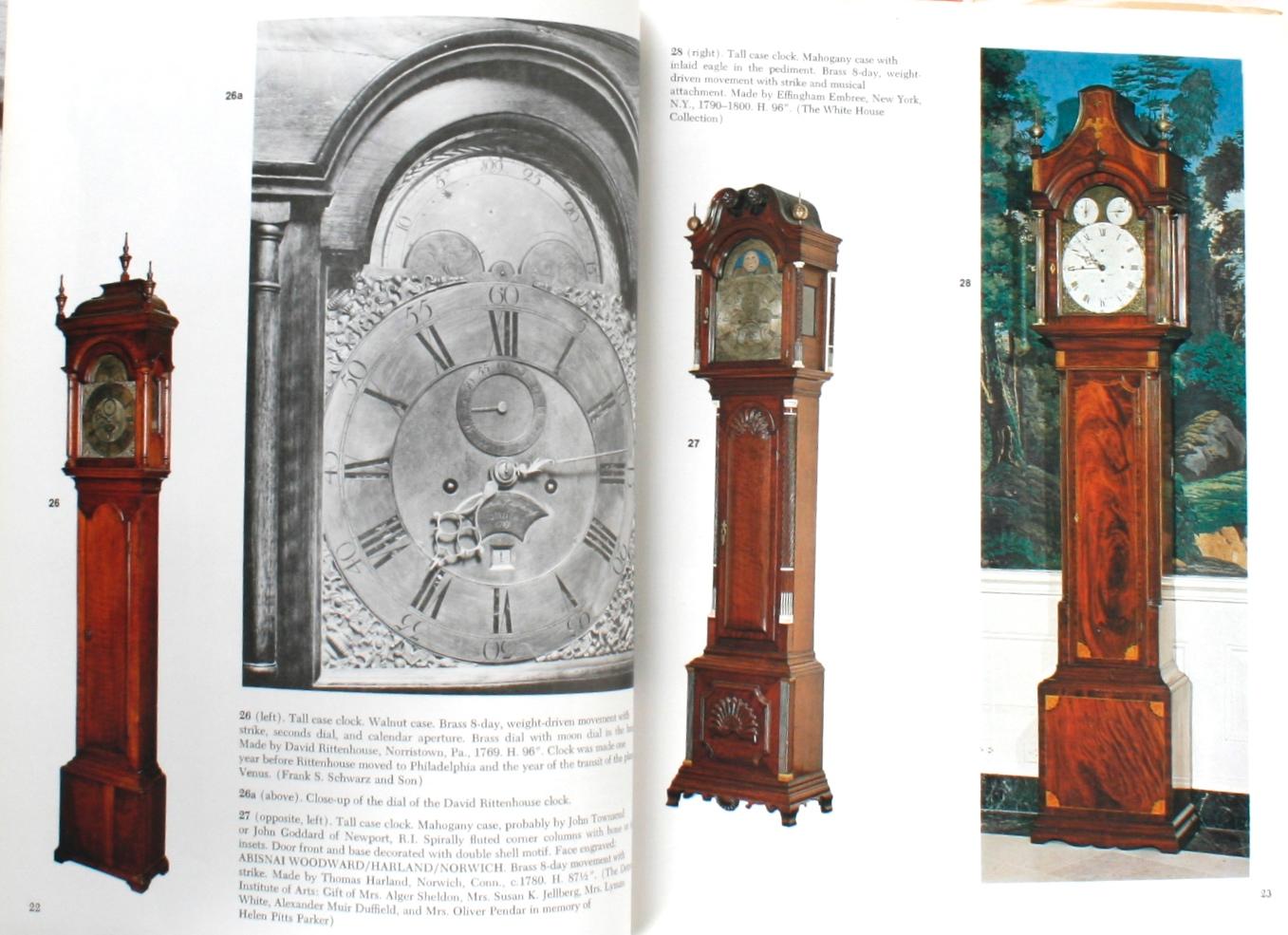 American Clock, a Comprehensive Pictorial Survey, First Edition In Good Condition For Sale In valatie, NY