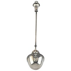 American Coin Silver Egyptian Revival Ladle