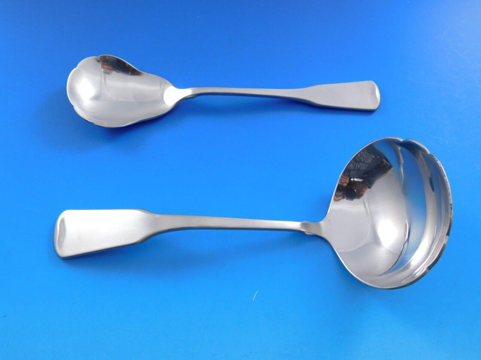 Service de couverts en acier inoxydable American Coloni by Oneida 76 pièces en vente 1