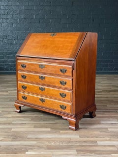 American Colonial Cherry Drop-Down Desk by Maddox