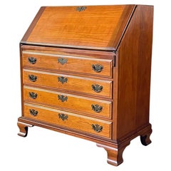 American Colonial Cherry Drop-Down Desk by Maddox